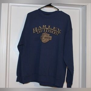 Harley Davidson Large Crewneck Sweatshirt